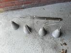 Hanglamp betonlook, Ophalen, Overige materialen, 50 tot 75 cm, Zo goed als nieuw
