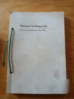 Kluwer vraagbaak Renault 19 ., Ophalen of Verzenden