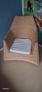 Rieten schommelstoel, Huis en Inrichting, Ophalen, Zo goed als nieuw