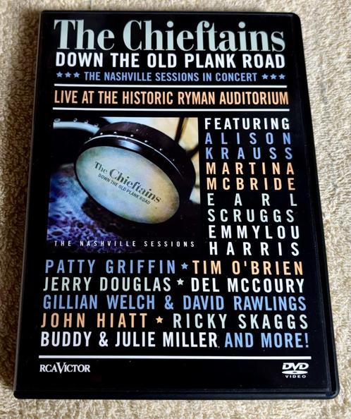 Chieftains - Down the Old Plank Road (DVD) Ierse Folk, Cd's en Dvd's, Dvd's | Muziek en Concerten, Zo goed als nieuw, Muziek en Concerten