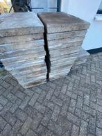 Betontegels 60 x 40 en 9 x 30 x 30, Tuin en Terras, Ophalen of Verzenden, Gebruikt, Beton, Terrastegels