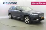 Volvo XC90 2.0 T8 Recharge AWD Inscription Expression 7 Pers, Auto's, Volvo, Gebruikt, 4 cilinders, Blauw, 7 stoelen