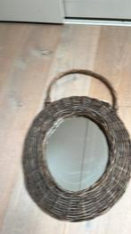 Riviera maison spiegel rattan, Ophalen, Minder dan 50 cm, Zo goed als nieuw, Minder dan 100 cm