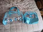 Stitch tasje met toilettas, Sieraden, Tassen en Uiterlijk, Toilettassen, Ophalen of Verzenden, Zo goed als nieuw, Blauw, Jongen of Meisje