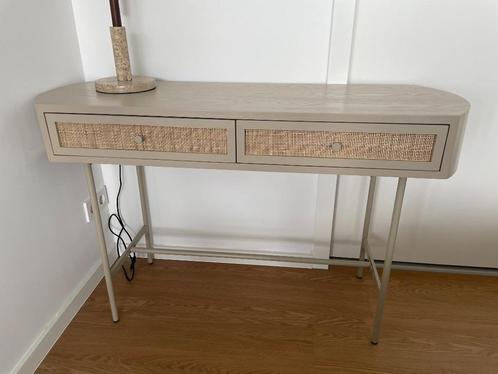 White label - Console Table Amaya 2dr - Side table, Huis en Inrichting, Lampen | Wandlampen, Nieuw, Hout, Ophalen