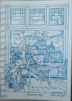 Franka Kerst / Nieuwjaarskaart 2015  (Henk Kuipers), 1980 tot heden, Nieuw, Ophalen of Verzenden, Prent