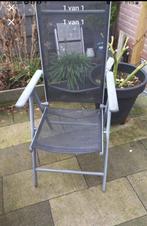 Verstelbare tuinstoelen, Tuin en Terras, Tuinstoelen, Ophalen of Verzenden, Zo goed als nieuw, Aluminium, Verstelbaar