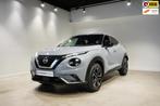 Nissan Juke 1.0 DIG-T N-Connecta, Zwart, Leder en Stof, Origineel Nederlands, Bedrijf