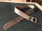 Bruine leren riem Take.It  your fasion brand 105 cm bij 5 cm, Ophalen of Verzenden, Gedragen, Bruin