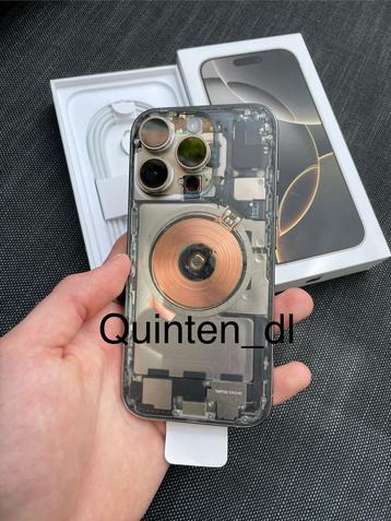 IPhone 16 pro transparant NIEUW beschikbaar voor biedingen