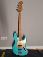 Squier Jazz Bas (40th anniversary) seafoam green, Muziek en Instrumenten, Ophalen, Zo goed als nieuw, Elektrisch