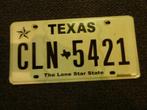 Kentekenplaat licenseplate Texas 5 USA, Verzamelen, Automerken, Motoren en Formule 1, Gebruikt, Verzenden