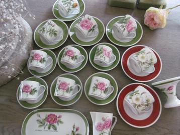 Hutschenreuther P.J. Redoute Rosier Serviesonderdelen beschikbaar voor biedingen