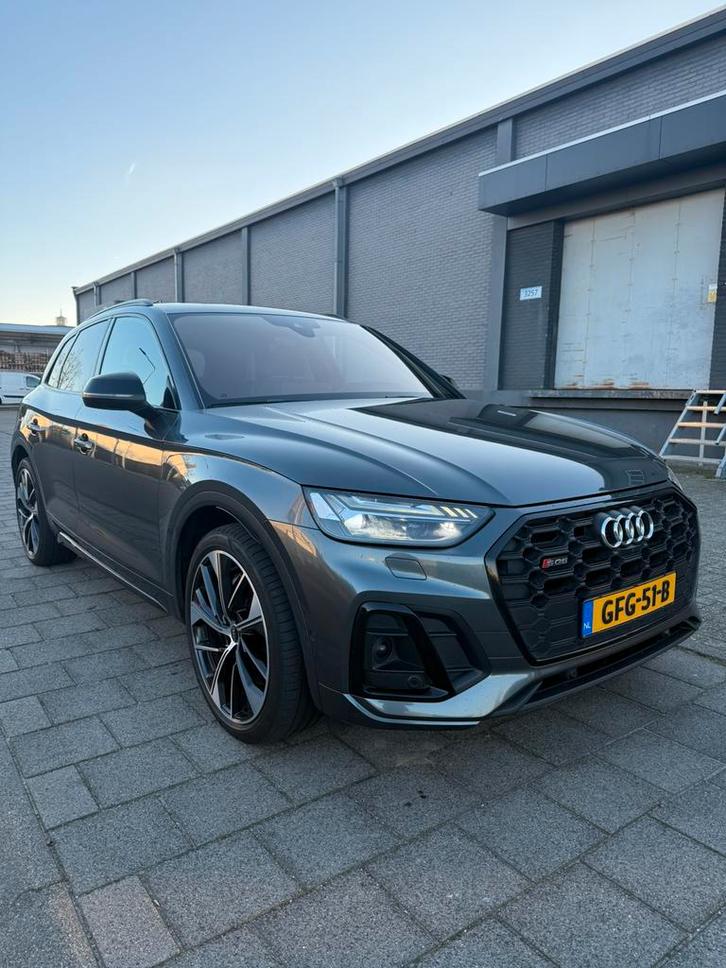 Audi SQ5 TDI 341pk Quattro 2021 Facelift Matrix/360/Panorama, Auto's, Audi, Particulier, SQ5, 360° camera, 4x4, ABS, Achteruitrijcamera