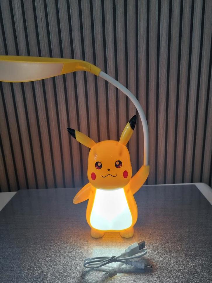 Pikachu Lamp - Nieuwstaat, Huis en Inrichting, Lampen | Overige, Zo goed als nieuw, Ophalen of Verzenden