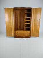 Prachtige Engelse Art Deco Burr Walnut Kledingkast, Antiek en Kunst, Antiek | Meubels | Kasten, Ophalen