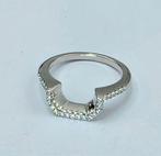 Zilveren Ring met Spinel Steentjes, Verzenden, ., Zo goed als nieuw, Dame
