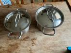 BK pannen (2 x), Inductieplaat, Overige typen, Ophalen of Verzenden, Zo goed als nieuw