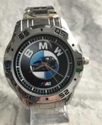 BMW 42 MM origineel logo M-line  stalen sport horloge NIEUW, Verzamelen, Nieuw, Auto's, Ophalen of Verzenden