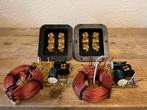 Scan Speak speaker filters plus dual speakers terminals., Ophalen of Verzenden, Zo goed als nieuw, Front, Rear of Stereo speakers