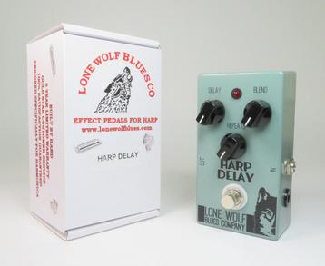 Lone Wolf Blues [Microfoon] Harmonica Harp Delay Pedal U.S.A beschikbaar voor biedingen