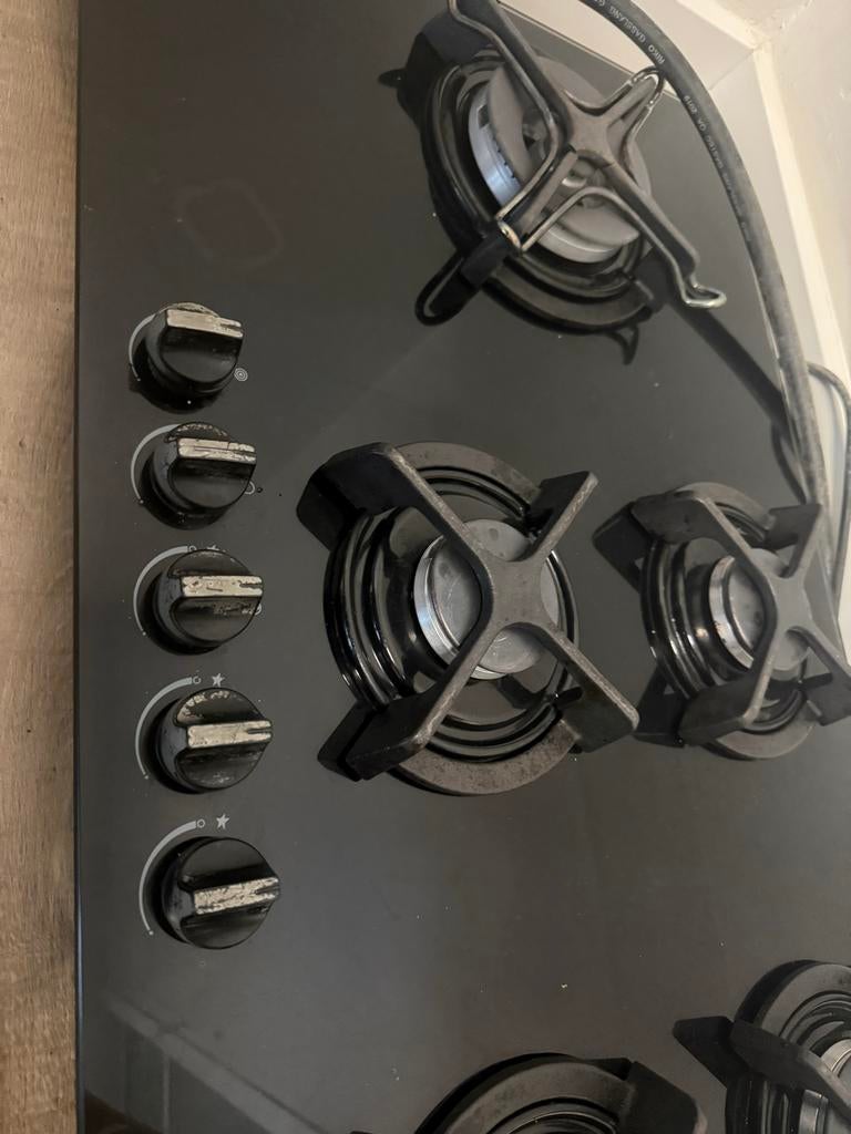 Gaskookplaat 90cm - Perfect voor de keuken!, Witgoed en Apparatuur, Kookplaten, Ophalen, Gebruikt, Inbouw, Gas