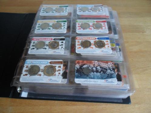GROOT AANTAL COINCARDS 103 STUKS, Postzegels en Munten, Munten | Nederland, Setje, Euro's, Koningin Beatrix, Zilver, Ophalen of Verzenden