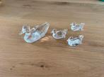 Glazen eenden 4 eendjes glas voor de verzamelaar, Ophalen of Verzenden, Zo goed als nieuw, Dier