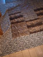 Sprei 240 x 240 cm wildprint, Huis en Inrichting, 200 cm of meer, Ophalen of Verzenden, Zo goed als nieuw, 200 cm of meer