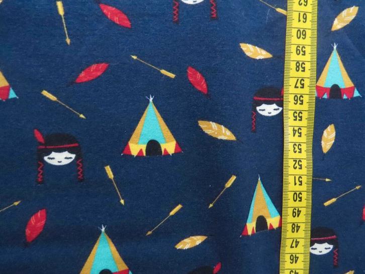 tricot stoffen vooral kinder stof, Hobby en Vrije tijd, Stoffen en Lappen, Nieuw, Katoen, 120 cm of meer, 30 tot 200 cm, Bruin