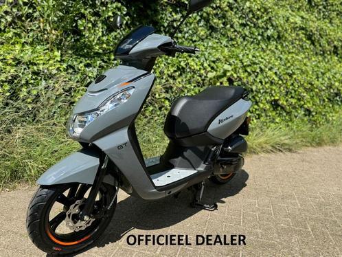 Peugeot Kisbee R-GT-GREEN 45 km Scooter AKTIE BETAAL met in3, Fietsen en Brommers, Brommers | Peugeot, Nieuw, Overige modellen
