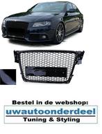 Audi A4 B8 Sport Grill Zonder Embleem Glans Zwart Honingraat, Verzenden