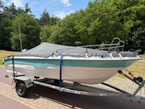 Console boot, Motorboot (vaarbewijs vrij), Watersport en Boten, Motorboten en Motorjachten, Zo goed als nieuw, Polyester, Tot 6 meter