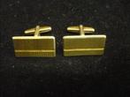 14 karaat gouden sieraden 15.22 gram afmeting 2.5 X 1.5 cm., Goud, Manchetknopen, Ophalen of Verzenden