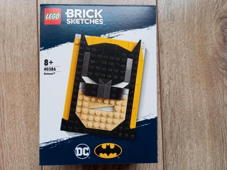 Lego Brick Sketches minifig DC Comics Batman 40386 NIEUW, Kinderen en Baby's, Speelgoed | Duplo en Lego, Nieuw, Lego, Complete set