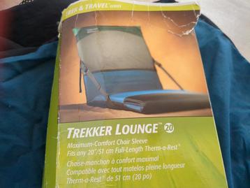 Trekker lounge maak een zitje van je matje Trekkerchair beschikbaar voor biedingen