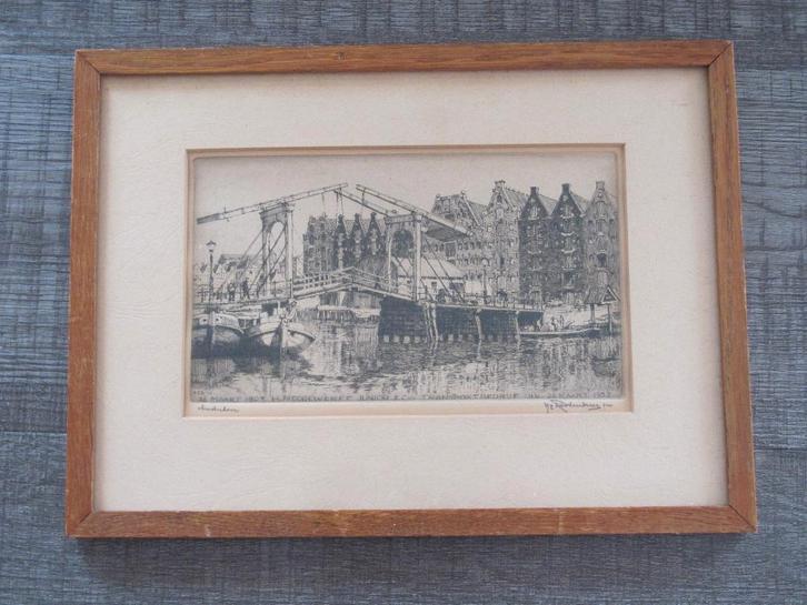 H.E. Roodenburg - Amsterdam, Antiek en Kunst, Kunst | Etsen en Gravures, Ophalen of Verzenden