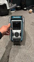 Makita radio bouwradio DMR 115, Ophalen of Verzenden, Zo goed als nieuw, Bouwradio, Met cd-speler