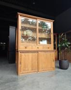 Klassieke Buffetkast | Schuifdeur Teak Servieskast #2209, Huis en Inrichting, Kasten | Buffetkasten, Niet ingevuld, Met deur(en)