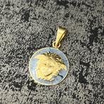 14 karaat gouden versace hanger medusa, Ophalen of Verzenden, Nieuw, Goud