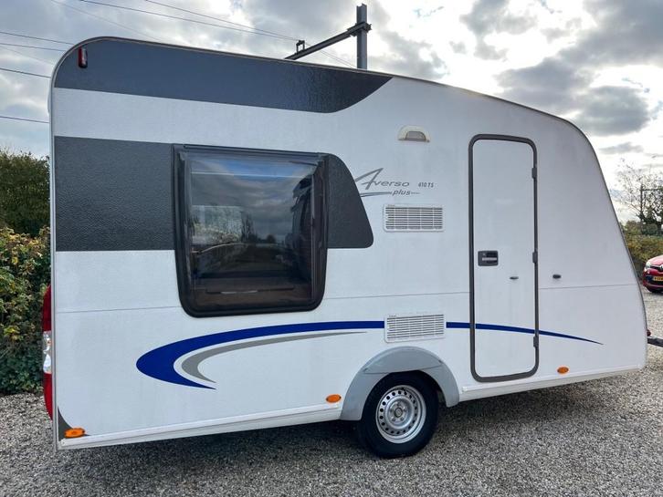 Burstner Averso 410 TS Plus  Hefbed , zeer nette staat! 2014, Caravans en Kamperen, Caravans, Bedrijf, tot en met 5, 1000 - 1250 kg