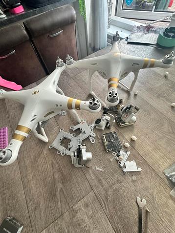Phantom 3 Professional 4K  2x sloop voor onderdelen beschikbaar voor biedingen