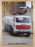 Scania LBFS LBFT 111 Brochure 1979 – LBFS111 LBFT111, Ophalen, Zo goed als nieuw, Overige merken, Scania