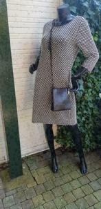 F158 de ROOY dR bruin lederen schoudertas zeer fraai, Ophalen of Verzenden, -, -, -