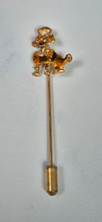 Vintage dasspeld hondje, Overige materialen, Gebruikt, Minder dan 4 cm, Ophalen of Verzenden