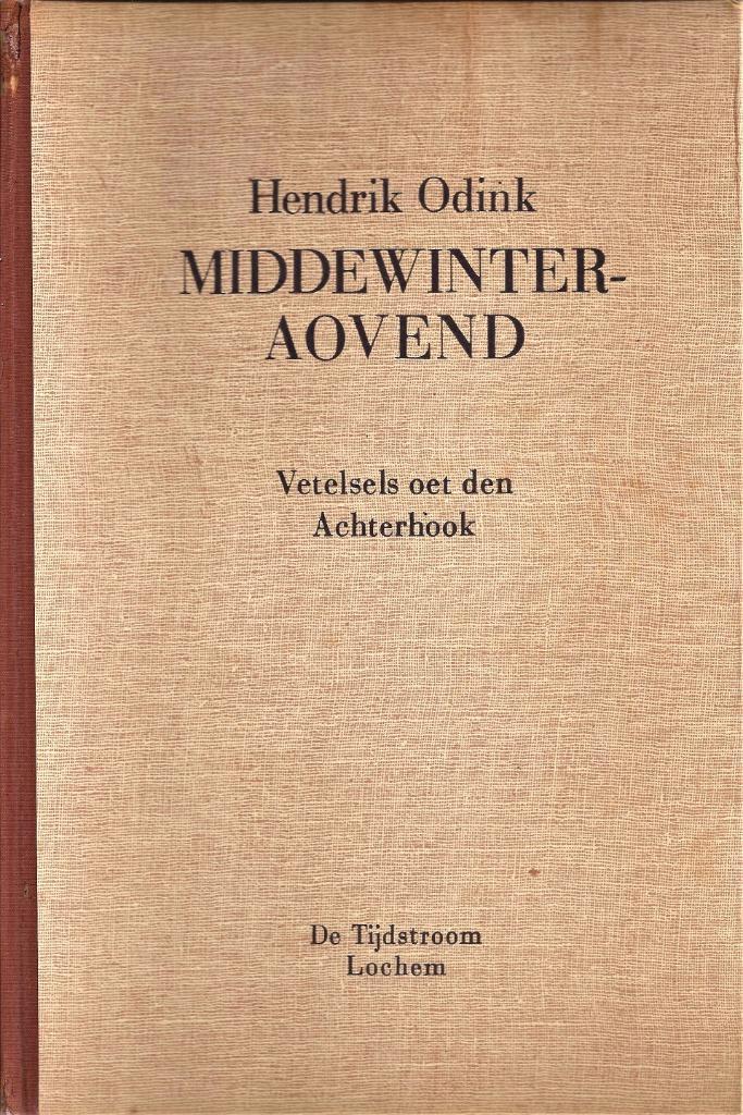 Middewinteraovend - Vetelsels oet den Achterhook, Boeken, Streekboeken en Streekromans, Gelezen, Gelderland, Ophalen of Verzenden