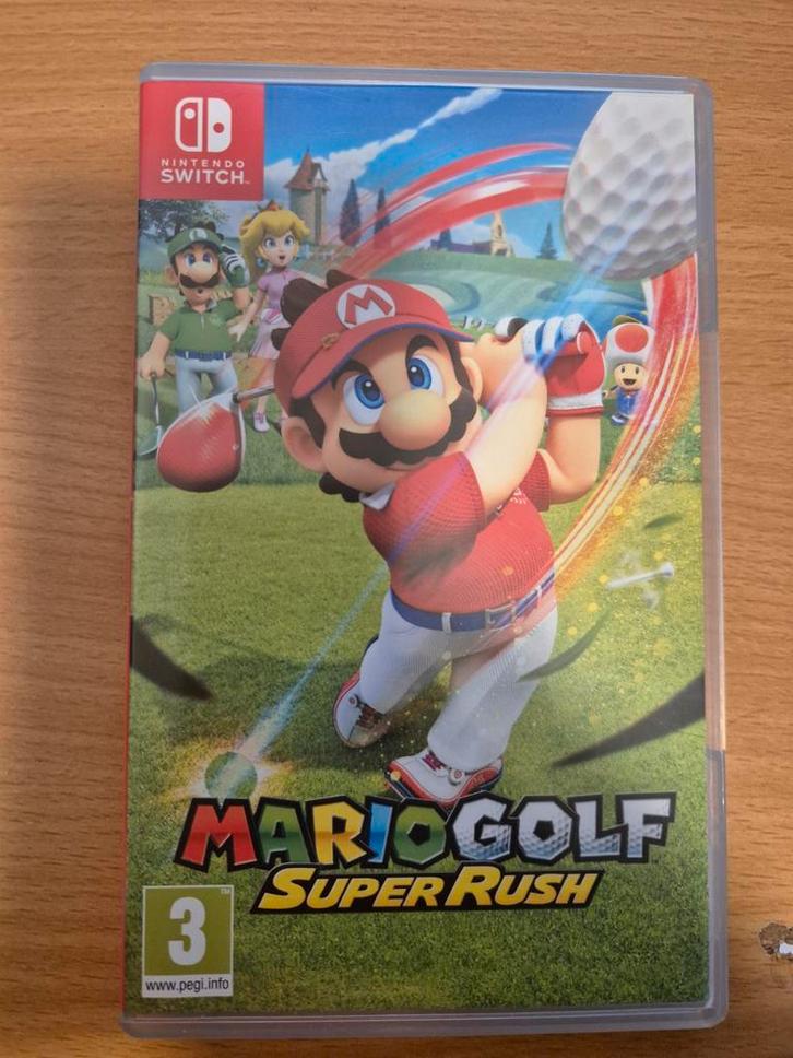 Mario Golf Super Rush - Nintendo Switch, Spelcomputers en Games, Games | Nintendo Switch, Zo goed als nieuw, Sport, 3 spelers of meer