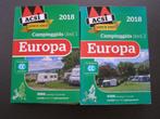 Campinggids EUROPA; ACSI 2018, 2 delen; 29 landen, 8200 camp, Overige merken, Gelezen, Campinggids, Ophalen of Verzenden