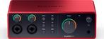 Focusrite Scarlett 4i4 4th gen audio interface, Computers en Software, Geluidskaarten, Extern, ., Nieuw, Ophalen of Verzenden