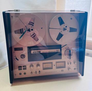 Sony TC-378 bandrecorder - puntgaaf - met stofkap en reels beschikbaar voor biedingen